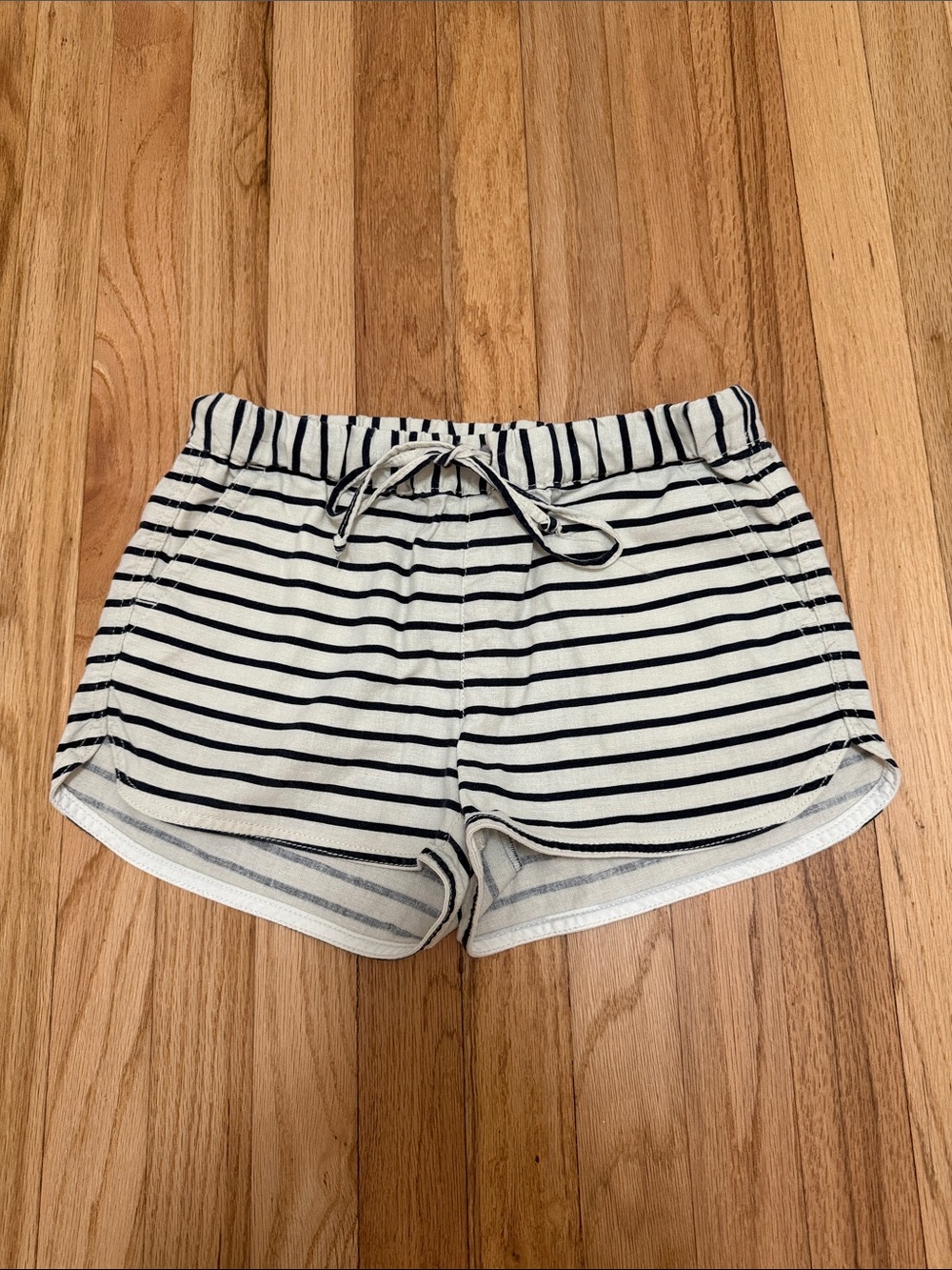 Striped Drawstring J Crew Shorts - XXS
